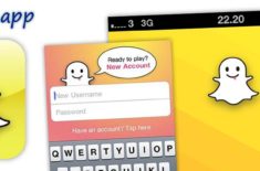 SnapChat app - chat med billeder